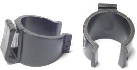Hesling Jas protection clamp 20 mm - Black