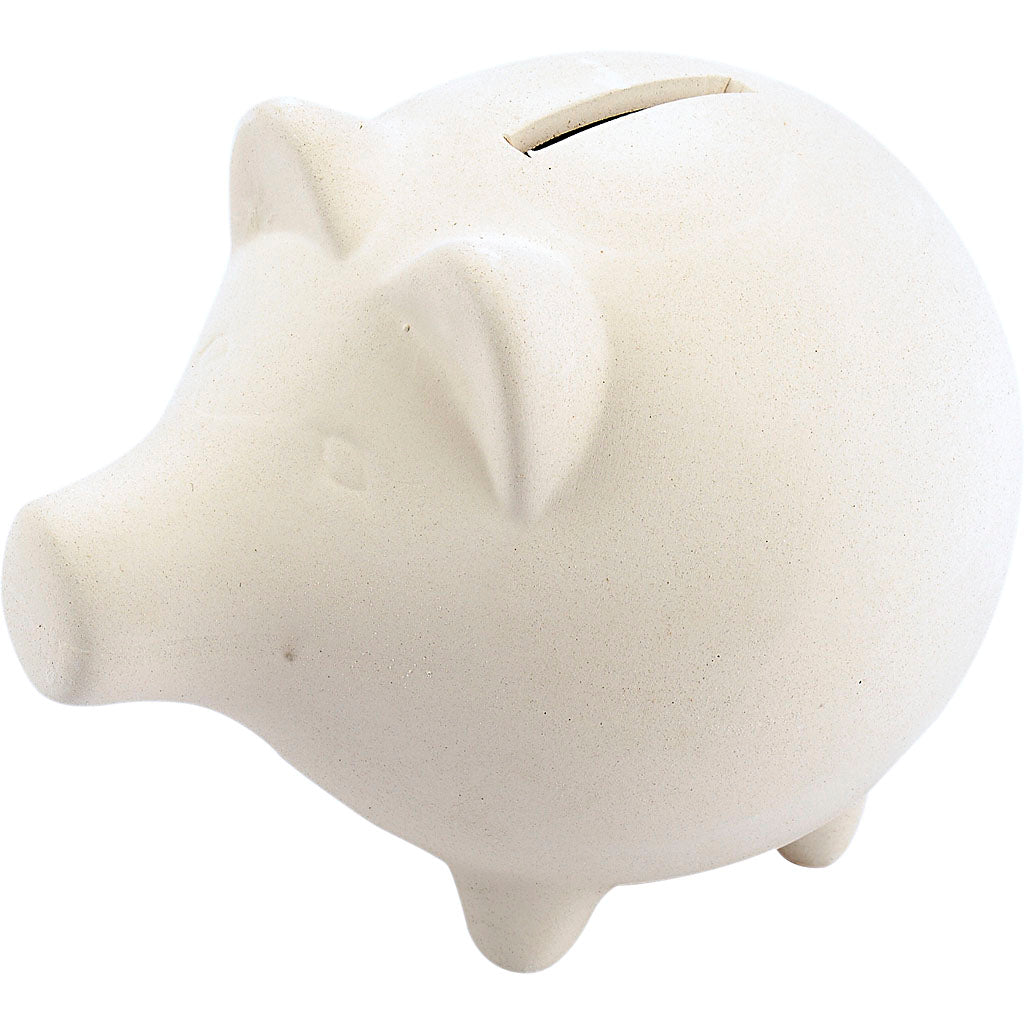 Creativ company spaarvarken, h: 11 cm, l: 14 cm, 10 stuk 1 doos