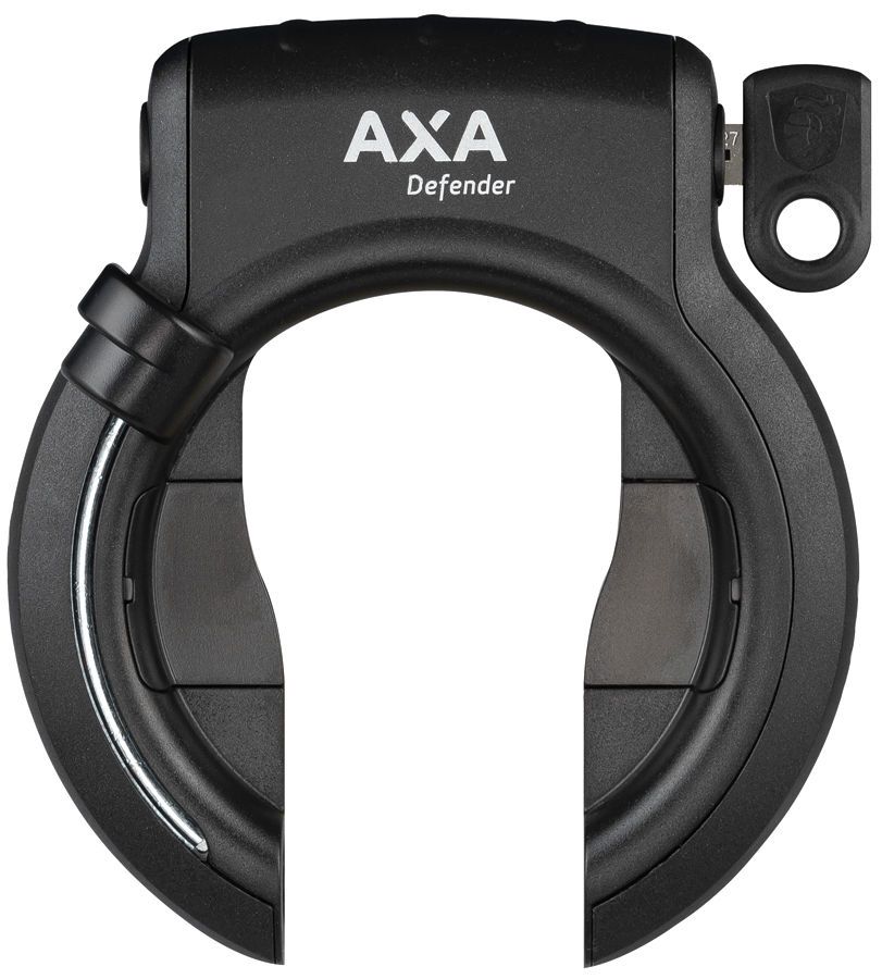 Defender Axa Ringslot avec cylindre à 2 racks et clés amovibles Black brillant (emballage d'atelier)