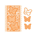 Tonic studios • mini slimline die set beautiful butterfly