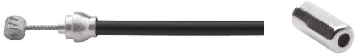 Brzdový kabelový sada zadní 6444 Universal 1800 2000 mm černá
