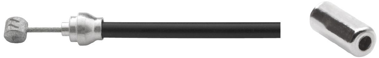 Brzdový kabelový sada zadní 6444 Universal 1800 2000 mm černá