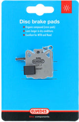 Elvedes disc brake block set for Campagnolo - Gray (1 pair)