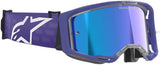 Alpinestars vision 8 corp (mirror blue) - mtb goggle