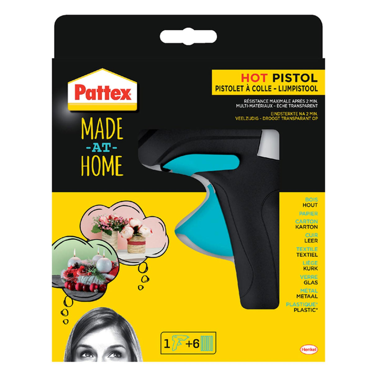 Quantore lijmpistool pattex hobby