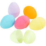 Plastic eggs colored, 24st.
