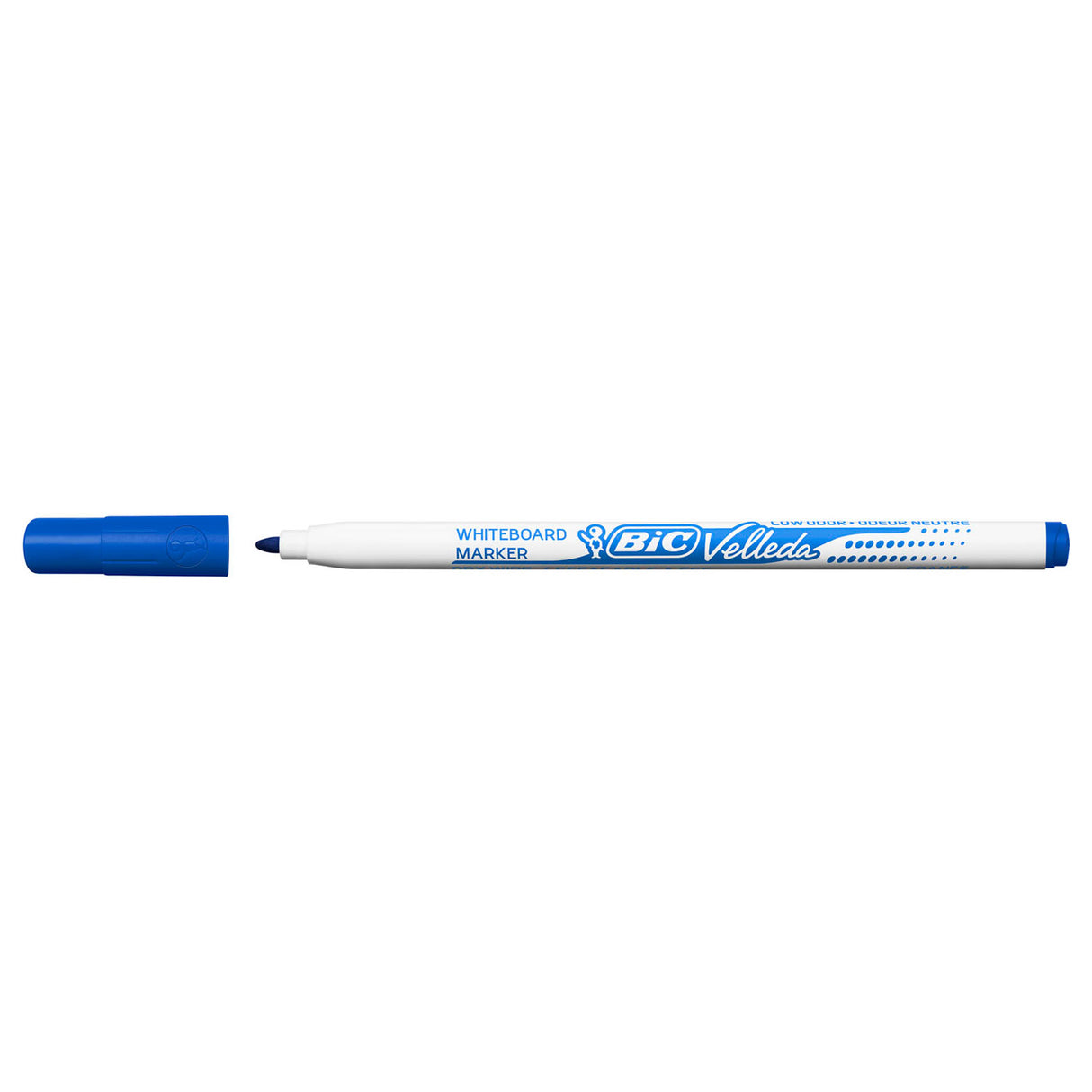 Bic tusj 1721 whiteboard rund blå 1,5mm