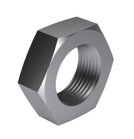 Tuerca hexagonal baja m24 d439b acero inoxidable a2