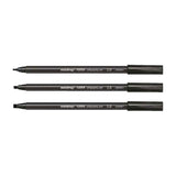 Quantore calligraphy pen black, 3 pcs.