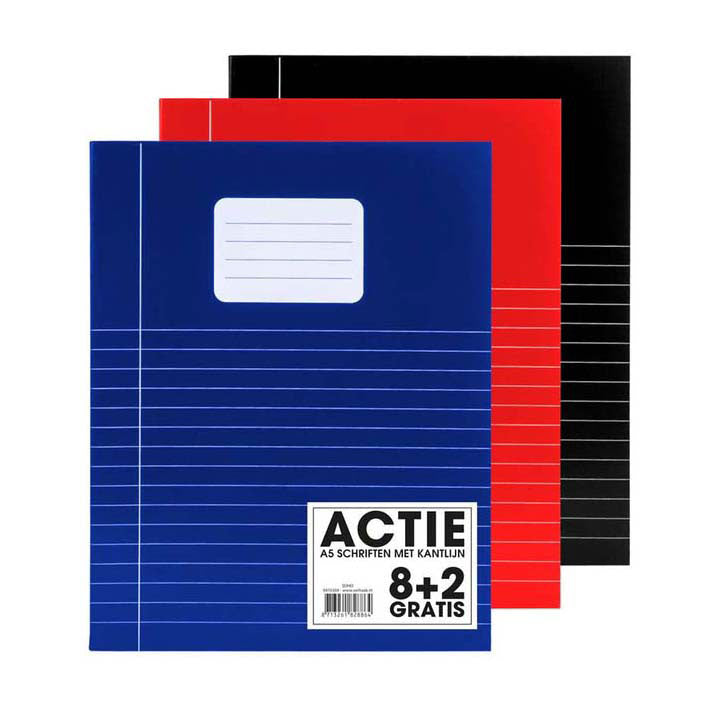 Quantore schrift soho basic a5 lijn 80 pagina's