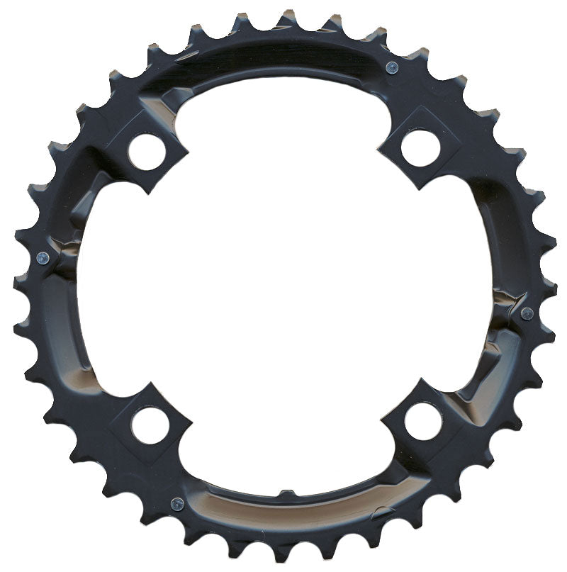 SHIMANO CHENING LEAF DEORE 36T PERTULO PRATA 104 Y1LD98090