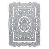 Tonic studios • die set folksy floral primrose frames