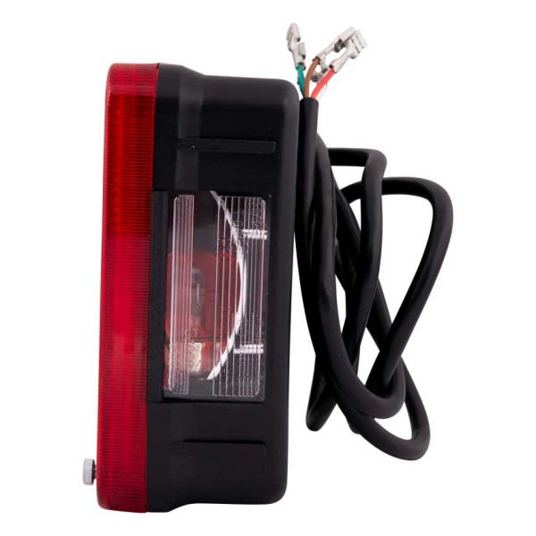 Zadnja luč s trikotnikom na desni