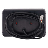 Schwäif Liicht mat Dräieck op der lénker Säit