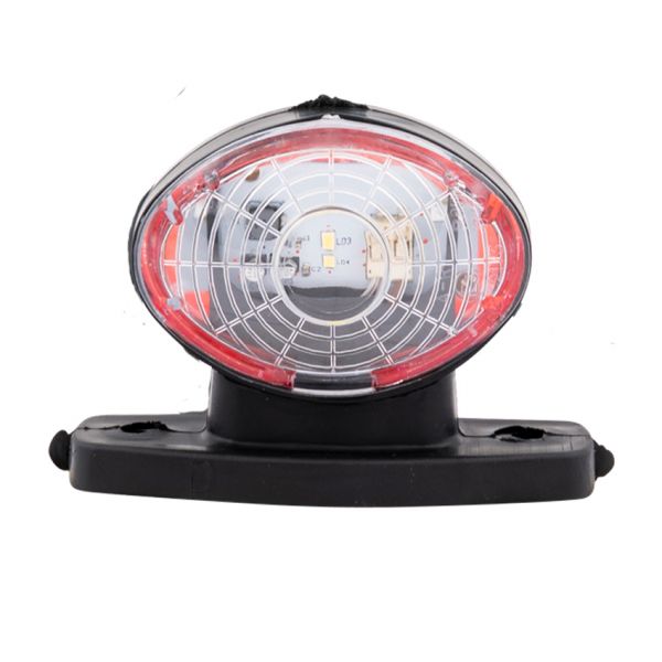 Šířka lampy pendellamp napůl kulatá LED