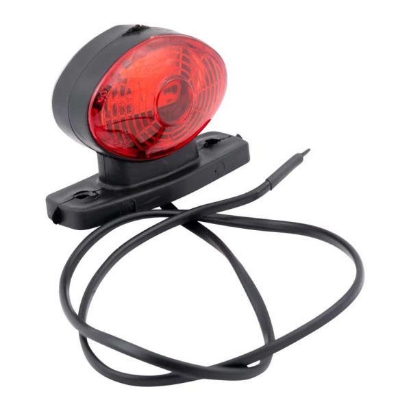 Šířka lampy pendellamp napůl kulatá LED