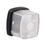 Positionslampe hvid med reflektor