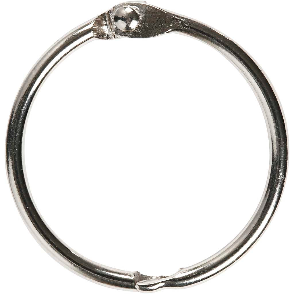 Creativ company boekbindersring, d 32 mm, dikte 2,7 mm, 8 stuk 1 doos
