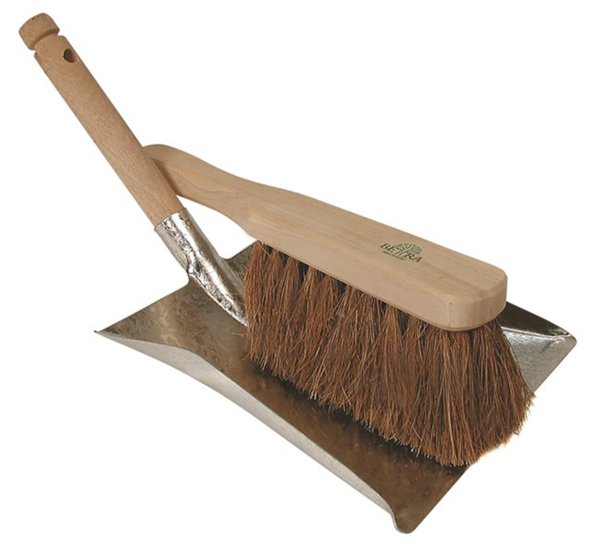 Luva smetišnica in krtača iz pocinkanega kokosa