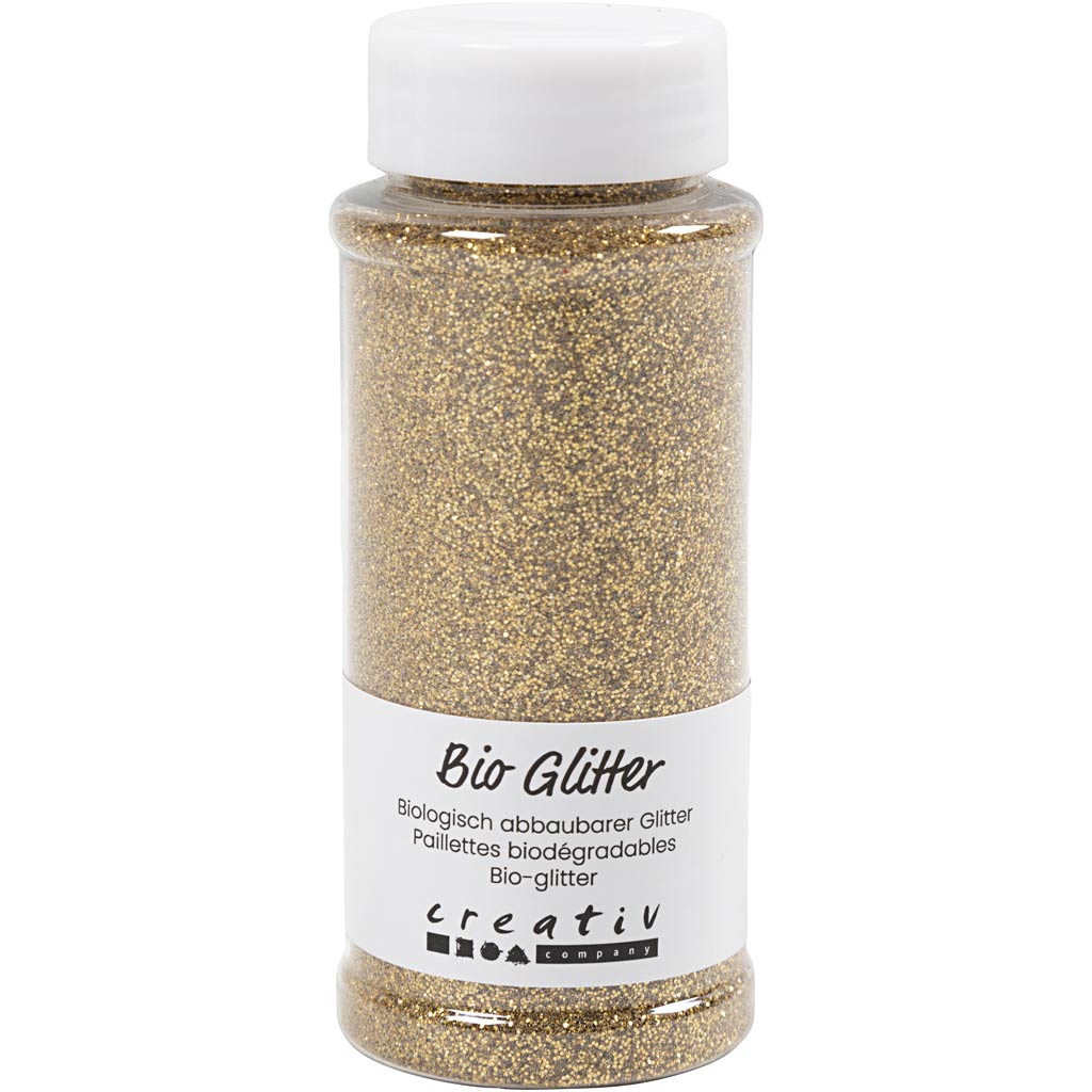Creativ company bio sparkles, goud, 140 ml 1 doosje