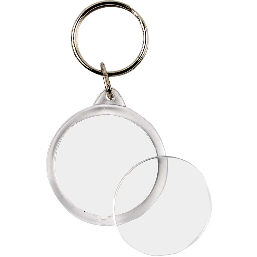 Creativ Company Key Ring se slotem, 25st.