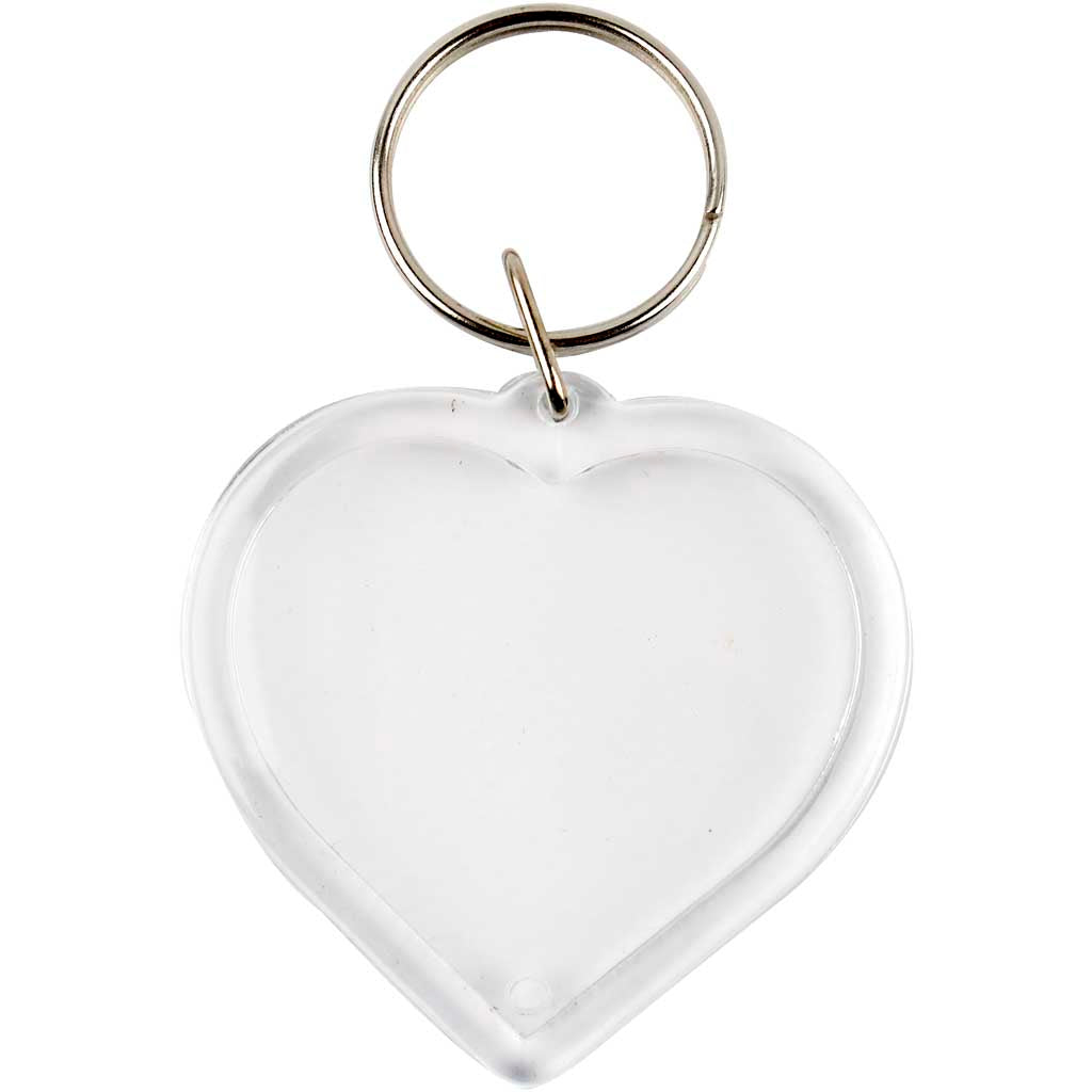 Creativ company key ring, size 50x50 mm, 25 pieces in a box