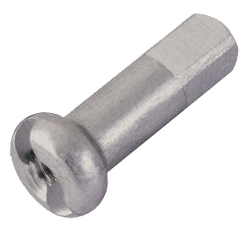 Dt swiss aluminium nipples ø2.0 x 14mm (100 pieces) | silber