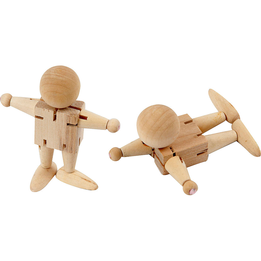 Creativ company elastic figure, h: 8 cm, 5 pieces 1 box