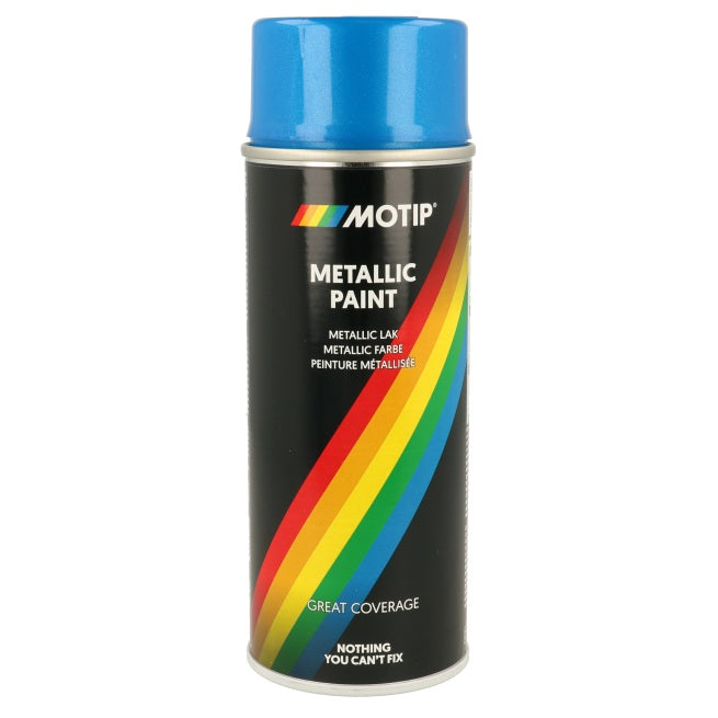 Motip purškimo skardinė 400 ml metalo-mėlyna