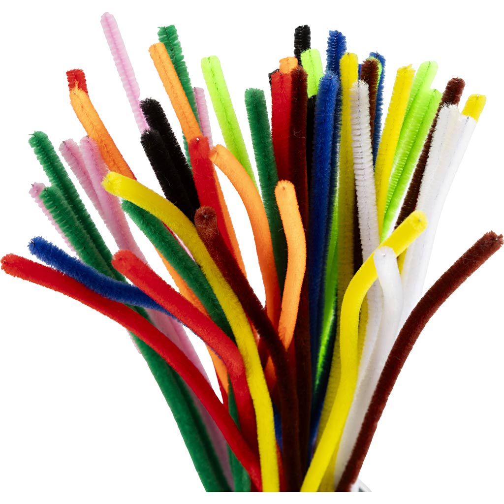 Chenille wire color 30cm, 50th.