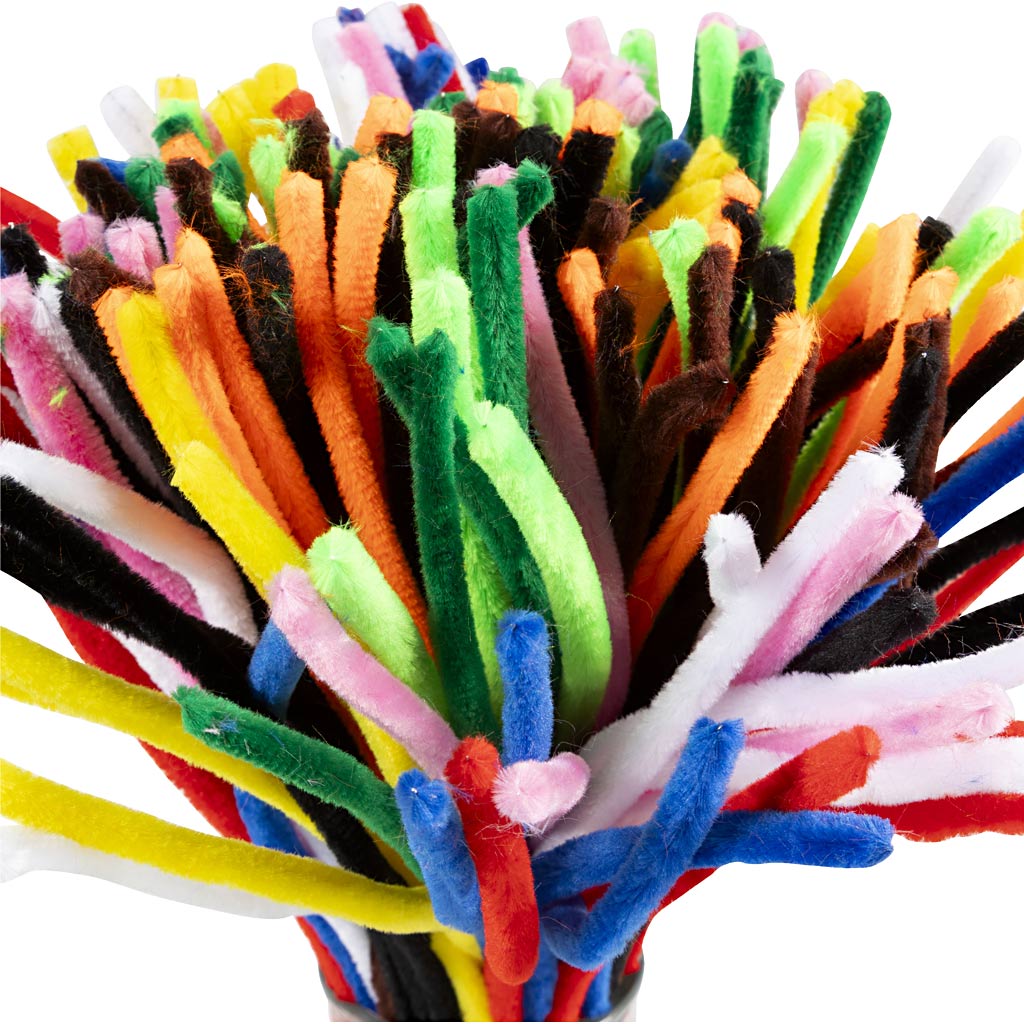 Chenille wire color 30cm, 200st.