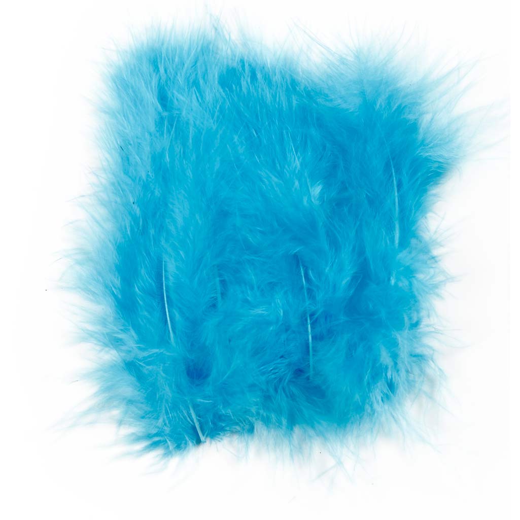 Creativ company dons, afm 5-12 cm, turquoise, 15 stuk 1 doos