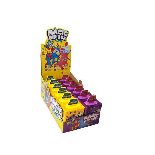 Funny candy lollipop with powder and liquid candy (12x 61gr)