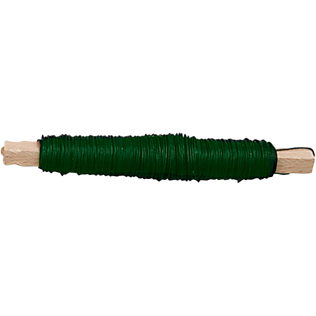 Creativ company floral wire, thickness 0.5 mm, green, 50 m 1 roll