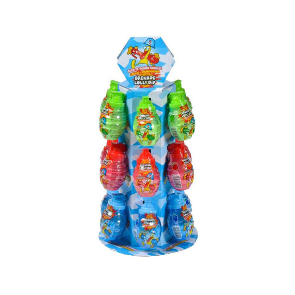 Funny candy grenade dip lick (18x40gr)