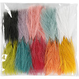 Creativ Company art feathers color, 100 pcs.