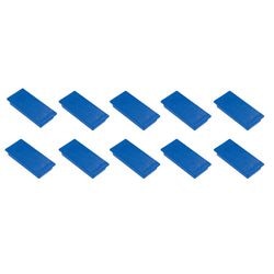 Rectangular magnets francs 5x2.3 cm blue
