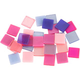 Creativ Company Mini Mosaic Purple 10x10mm, 25 grams
