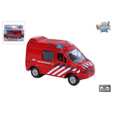 Kids Globe Die-Cast-Feuerwehrauto, 8 cm