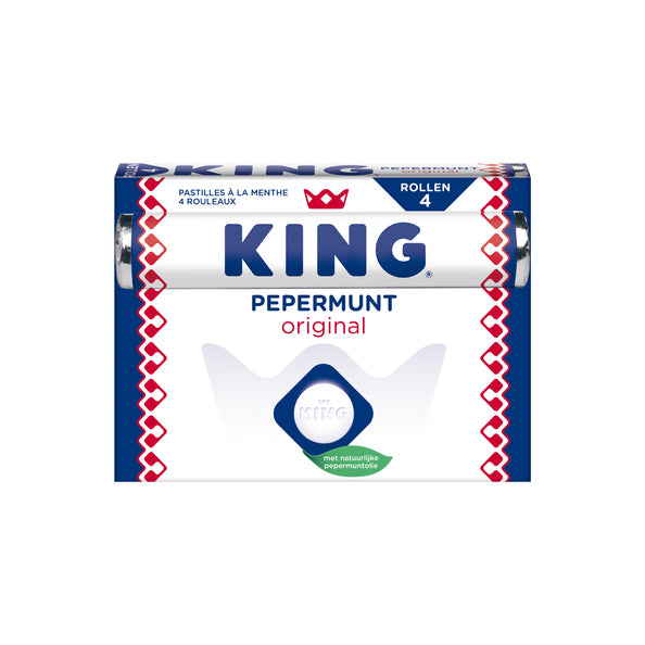 Rollo de menta King, paquete de 4 (24 piezas)