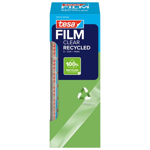Tape tesafilm eco clear transparant