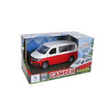 Kids Globe VW Transporter Camper Die-Cast Pull Back, 13,5 cm