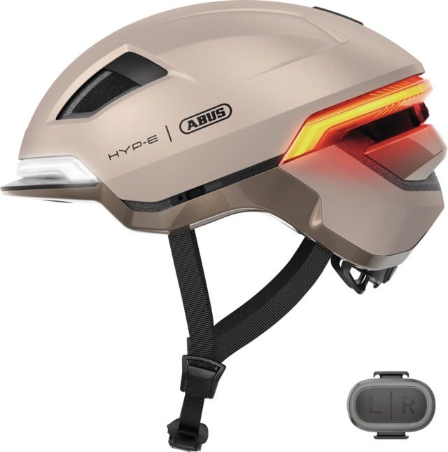 Casco intelligente Abus hyp-e champagne oro m 54-58 cm