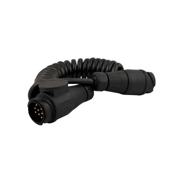 Špirálový kábel 13p. zástrčka