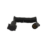 Kabel spiralny 7 pol. Plug + 7 Pol. gniazdo