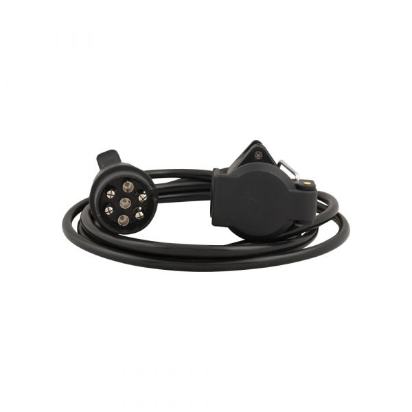 Extension cable 7p. plug contra 2m.