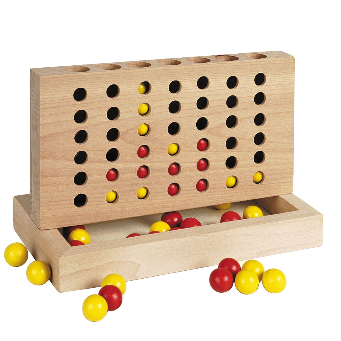 Goki wooden four on a line