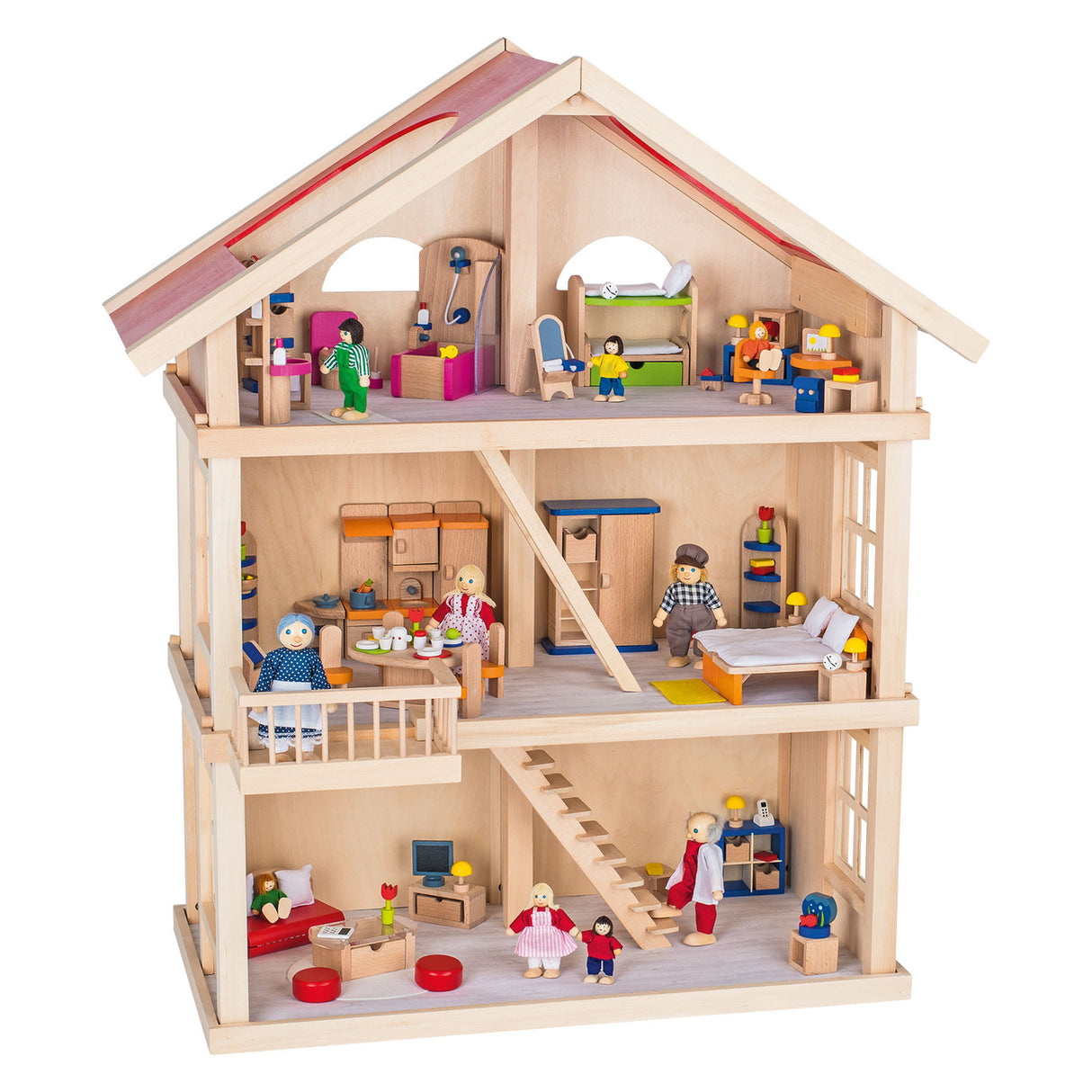 Goki Holz Poppenhuis xl
