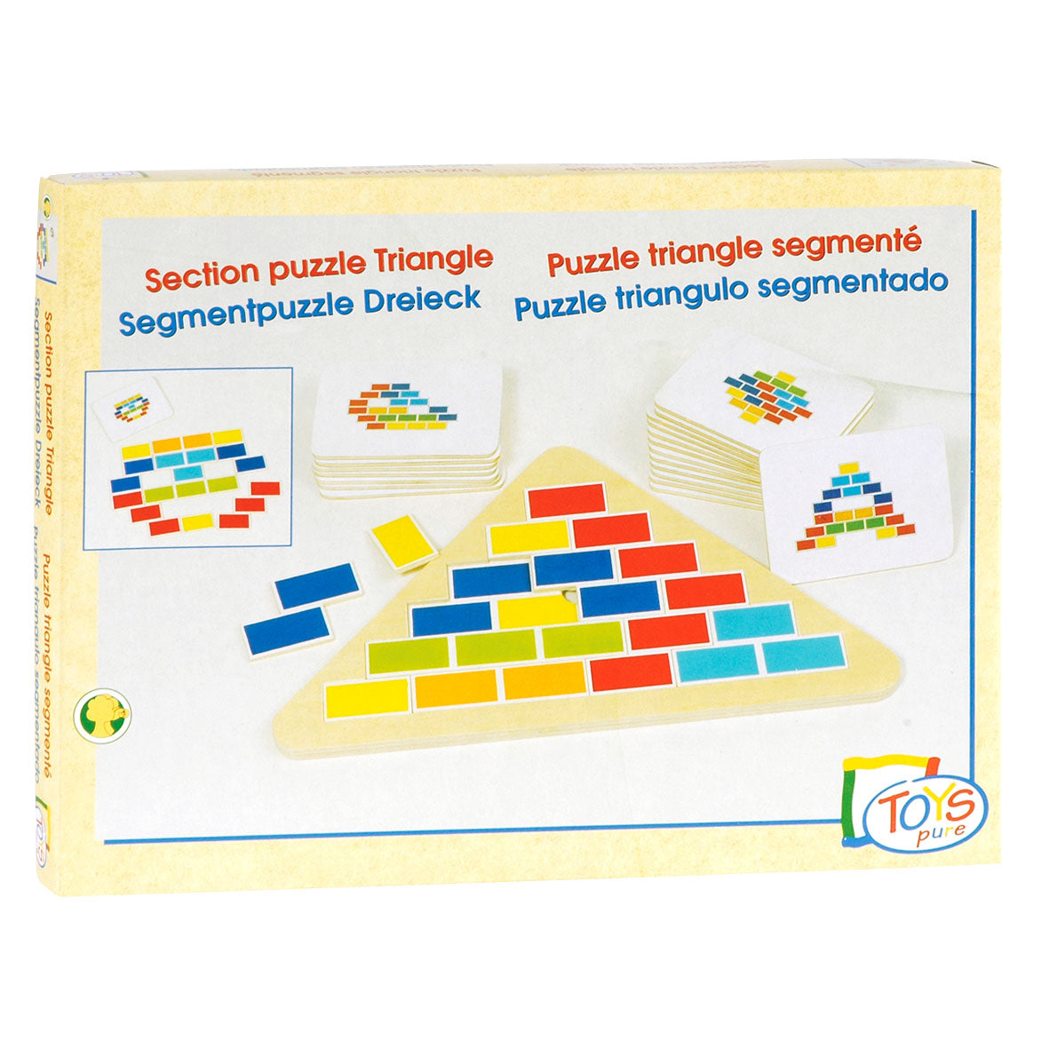 Goki Wooden Brain Puzzle Colors