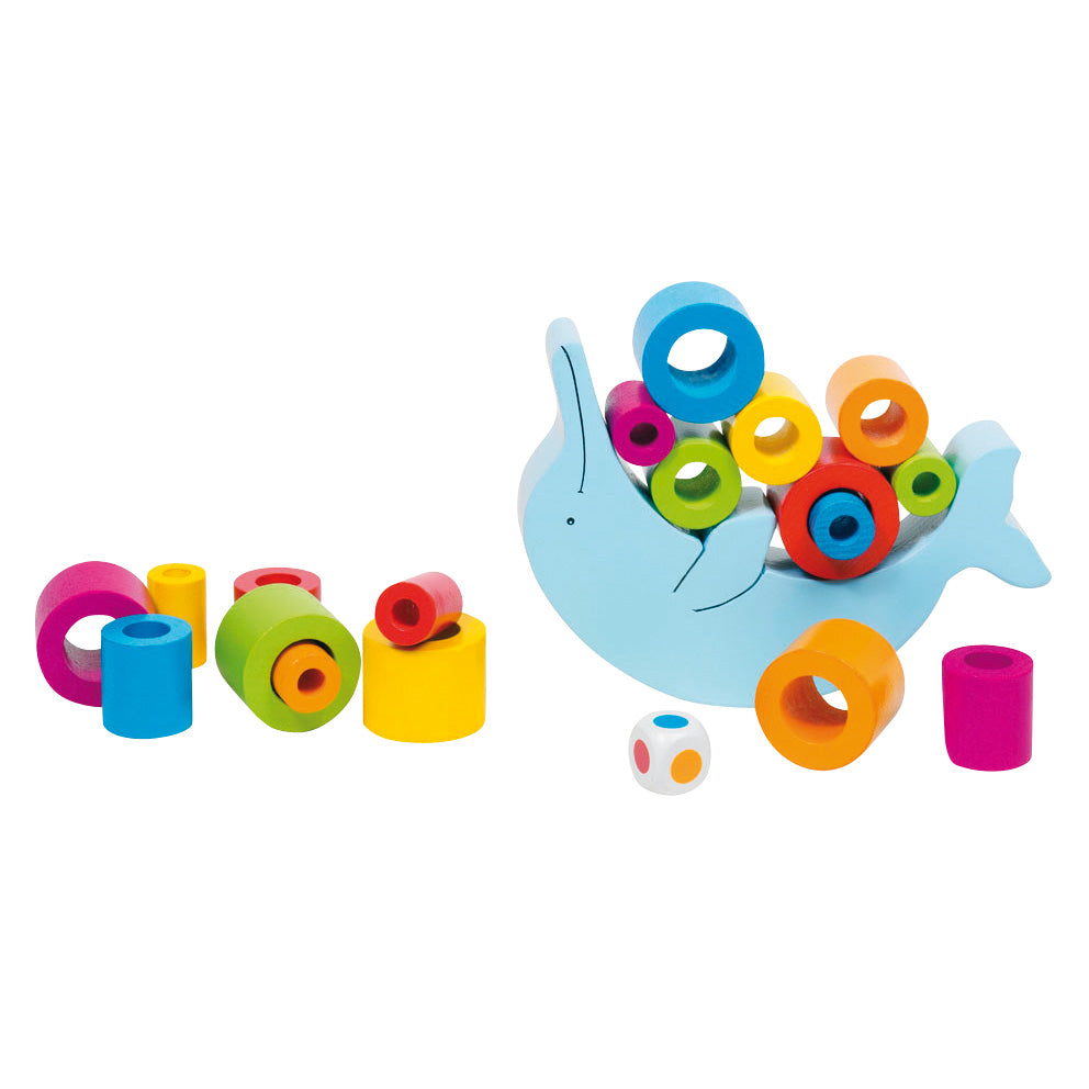 Goki Holz Balance Game Delphin